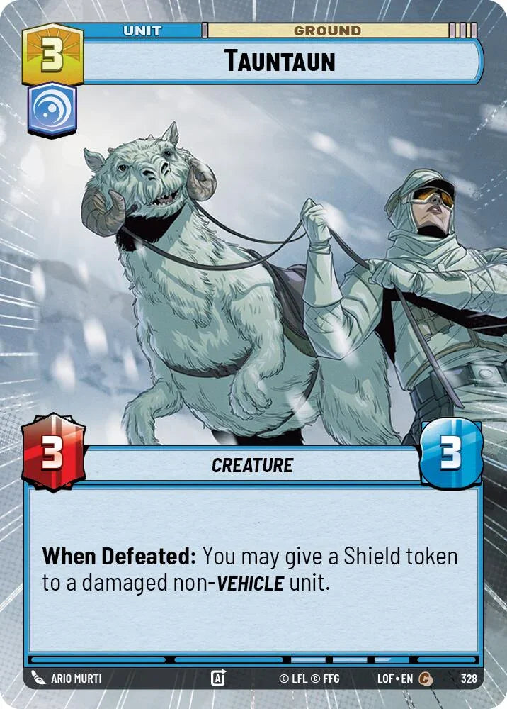Tauntaun (328) (Hyperspace) (328) [Legends of the Force] (ONLINE ORDER ONLY)