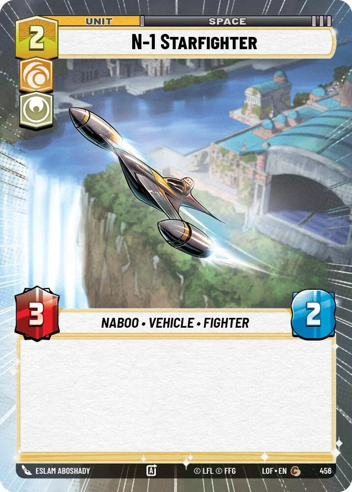 N-1 Starfighter (456) (Hyperspace) (456) [Legends of the Force] (ONLINE ORDER ONLY)