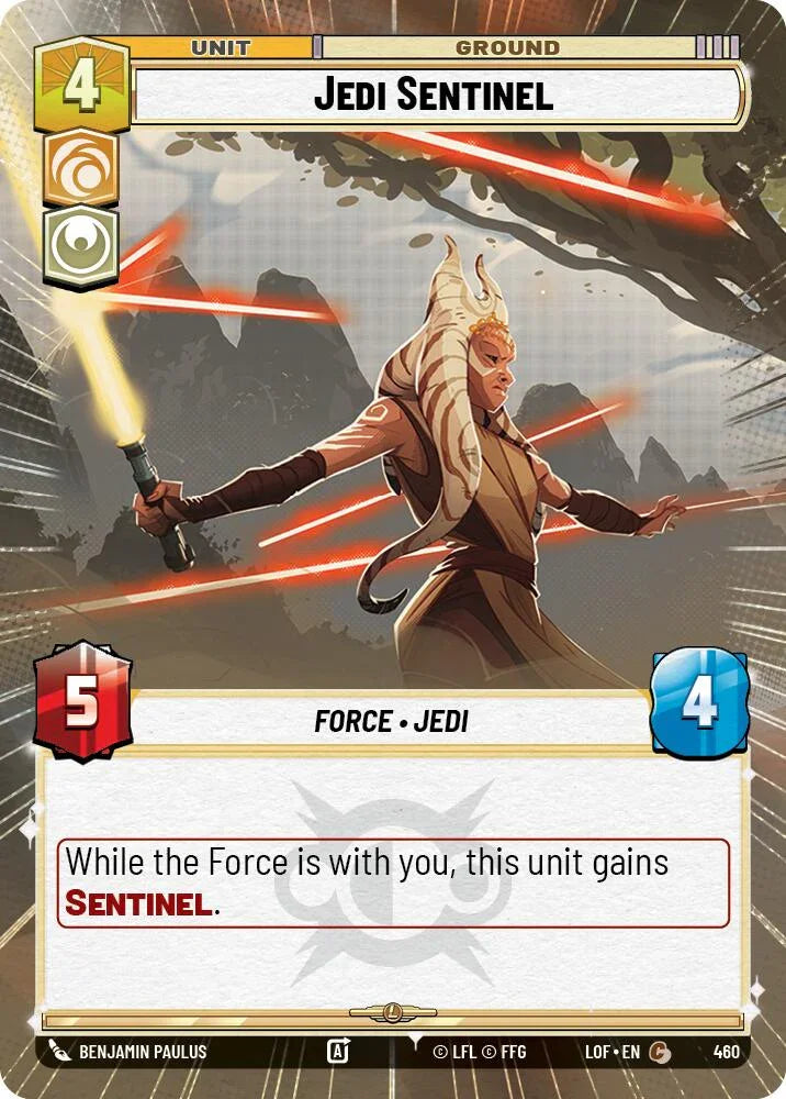 Jedi Sentinel (460) (Hyperspace) (460) [Legends of the Force] (ONLINE ORDER ONLY)