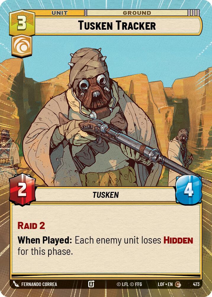 Tusken Tracker (473) (Hyperspace) (473) [Legends of the Force] (ONLINE ORDER ONLY)