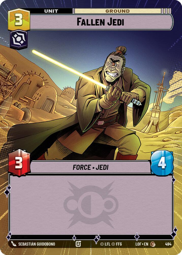 Fallen Jedi (494) (Hyperspace) (494) [Legends of the Force] (ONLINE ORDER ONLY)