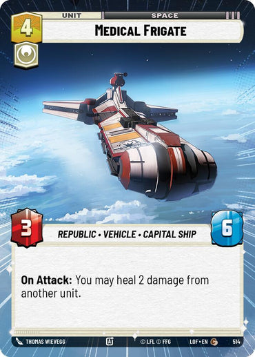 Medical Frigate (514) (Hyperspace) (514) [Legends of the Force] (ONLINE ORDER ONLY)