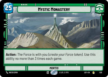 Mystic Monastery (530) (Foil) (530) [Legends of the Force] (ONLINE ORDER ONLY)