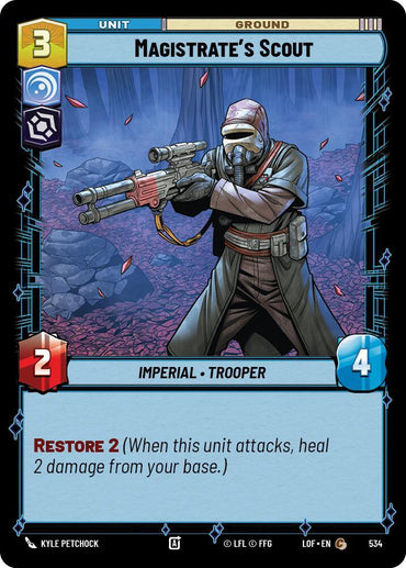 Magistrate's Scout (534) (Foil) (534) [Legends of the Force] (ONLINE ORDER ONLY)