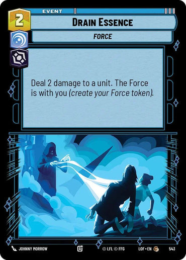 Drain Essence (543) (Foil) (543) [Legends of the Force] (ONLINE ORDER ONLY)