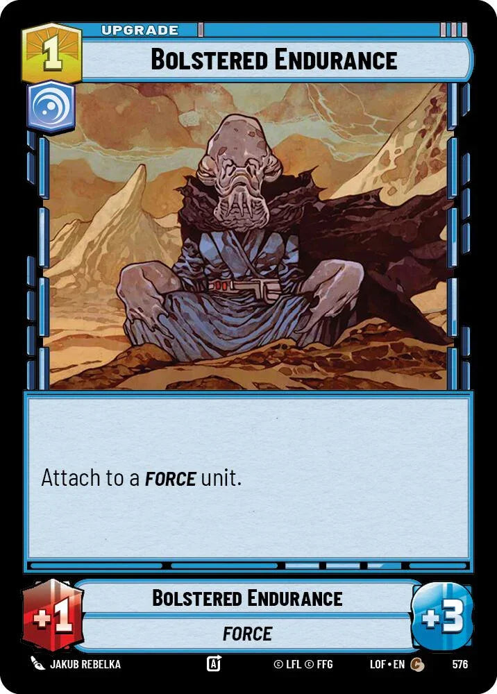 Bolstered Endurance (576) (Foil) (576) [Legends of the Force] (ONLINE ORDER ONLY)