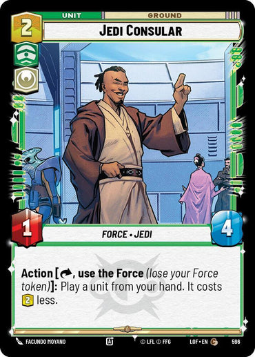 Jedi Consular (596) (Foil) (596) [Legends of the Force] (ONLINE ORDER ONLY)