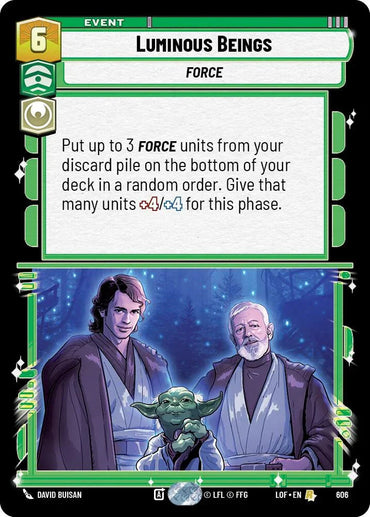 Luminous Beings (606) (Foil) (606) [Legends of the Force] (ONLINE ORDER ONLY)