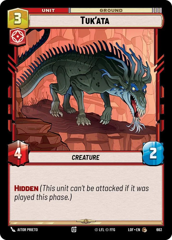 Tuk'ata (663) (Foil) (663) [Legends of the Force] (ONLINE ORDER ONLY)