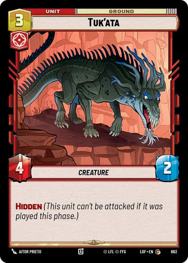 Tuk'ata (663) (Foil) (663) [Legends of the Force] (ONLINE ORDER ONLY)