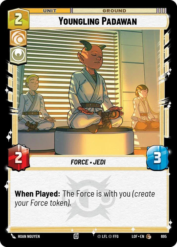 Youngling Padawan (695) (Foil) (695) [Legends of the Force] (ONLINE ORDER ONLY)