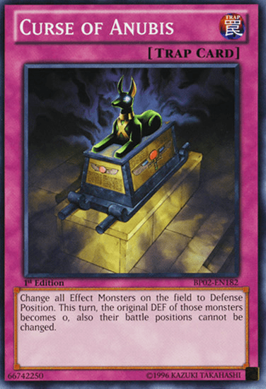 Curse of Anubis [BP02-EN182] Common (ONLINE ORDER ONLY)