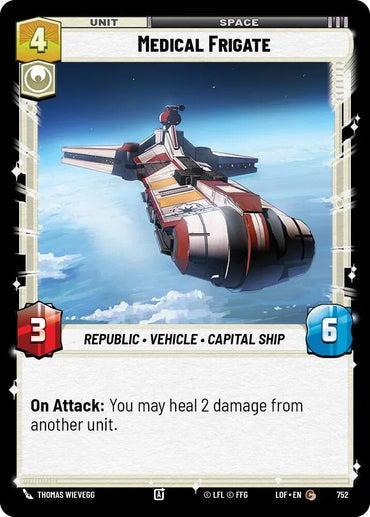 Medical Frigate (752) (Foil) (752) [Legends of the Force] (ONLINE ORDER ONLY)