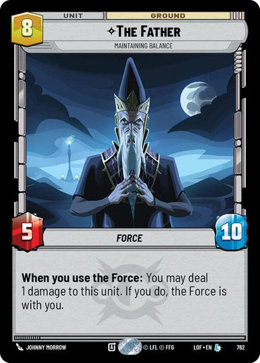The Father (762) - Maintaining Balance (Foil) (762) [Legends of the Force] (ONLINE ORDER ONLY)