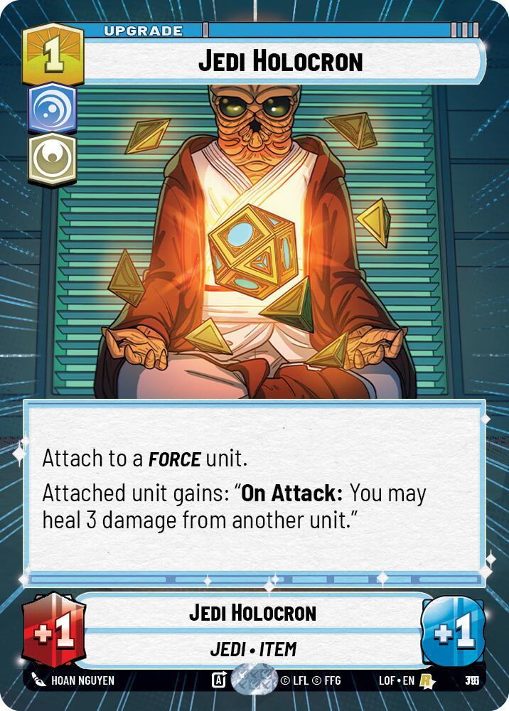 Jedi Holocron (791) (Hyperspace Foil) (791) [Legends of the Force] (ONLINE ORDER ONLY)