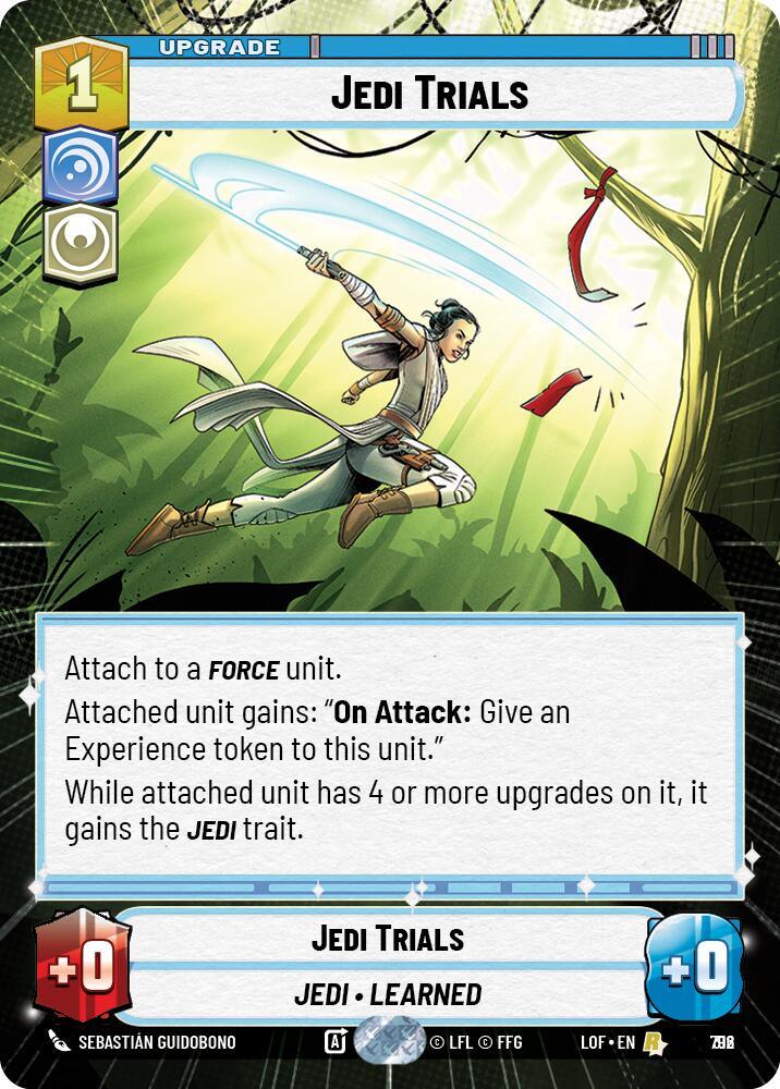Jedi Trials (792) (Hyperspace Foil) (792) [Legends of the Force] (ONLINE ORDER ONLY)