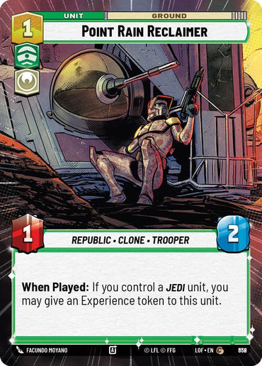 Point Rain Reclaimer (832) (Hyperspace Foil) (832) [Legends of the Force] (ONLINE ORDER ONLY)