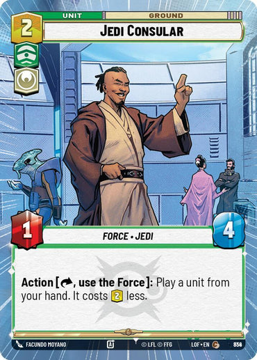 Jedi Consular (834) (Hyperspace Foil) (834) [Legends of the Force] (ONLINE ORDER ONLY)