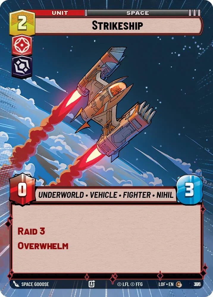 Strikeship (871) (Hyperspace Foil) (871) [Legends of the Force] (ONLINE ORDER ONLY)