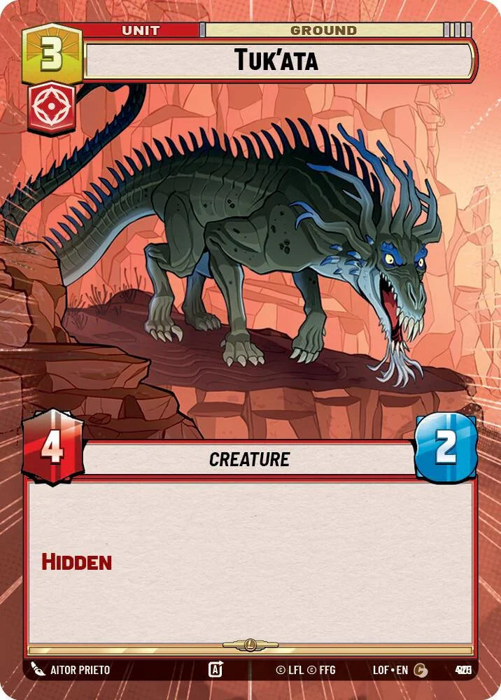 Tuk'ata (901) (Hyperspace Foil) (901) [Legends of the Force] (ONLINE ORDER ONLY)