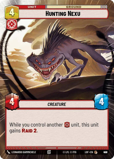 Hunting Nexu (902) (Hyperspace Foil) (902) [Legends of the Force] (ONLINE ORDER ONLY)