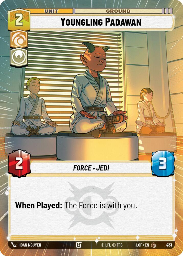Youngling Padawan (933) (Hyperspace Foil) (933) [Legends of the Force] (ONLINE ORDER ONLY)