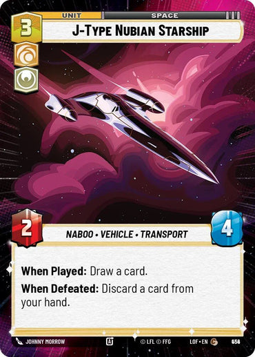 J-Type Nubian Starship (934) (Hyperspace Foil) (934) [Legends of the Force] (ONLINE ORDER ONLY)