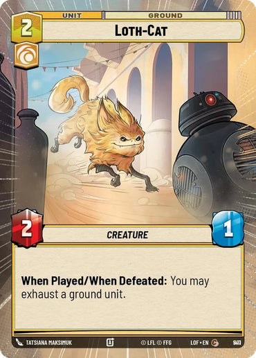 Loth-Cat (947) (Hyperspace Foil) (947) [Legends of the Force] (ONLINE ORDER ONLY)