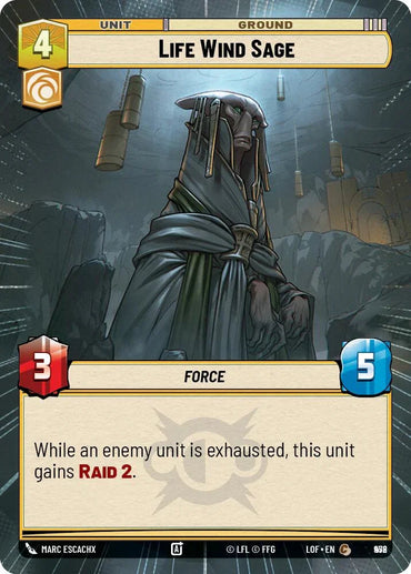 Life Wind Sage (952) (Hyperspace Foil) (952) [Legends of the Force] (ONLINE ORDER ONLY)