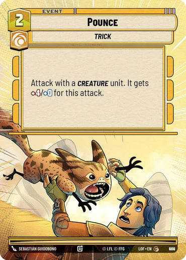 Pounce (964) (Hyperspace Foil) (964) [Legends of the Force] (ONLINE ORDER ONLY)
