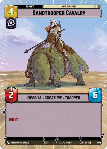 Sandtrooper Cavalry (972) (Hyperspace Foil) (972) [Legends of the Force] (ONLINE ORDER ONLY)