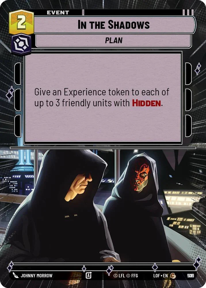 In the Shadows (981) (Hyperspace Foil) (981) [Legends of the Force] (ONLINE ORDER ONLY)