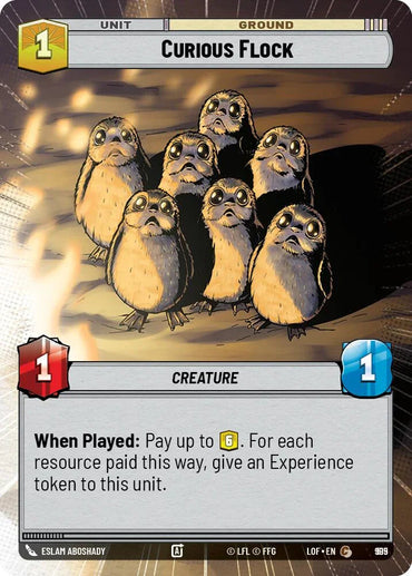 Curious Flock (995) (Hyperspace Foil) (995) [Legends of the Force] (ONLINE ORDER ONLY)