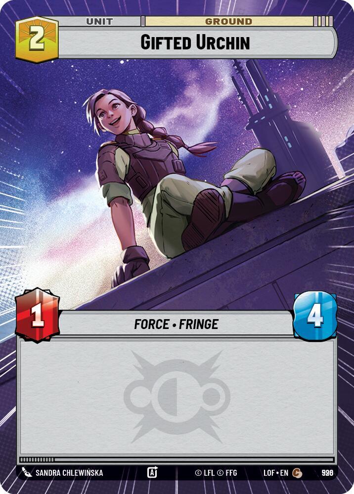 Gifted Urchin (996) (Hyperspace Foil) (996) [Legends of the Force] (ONLINE ORDER ONLY)