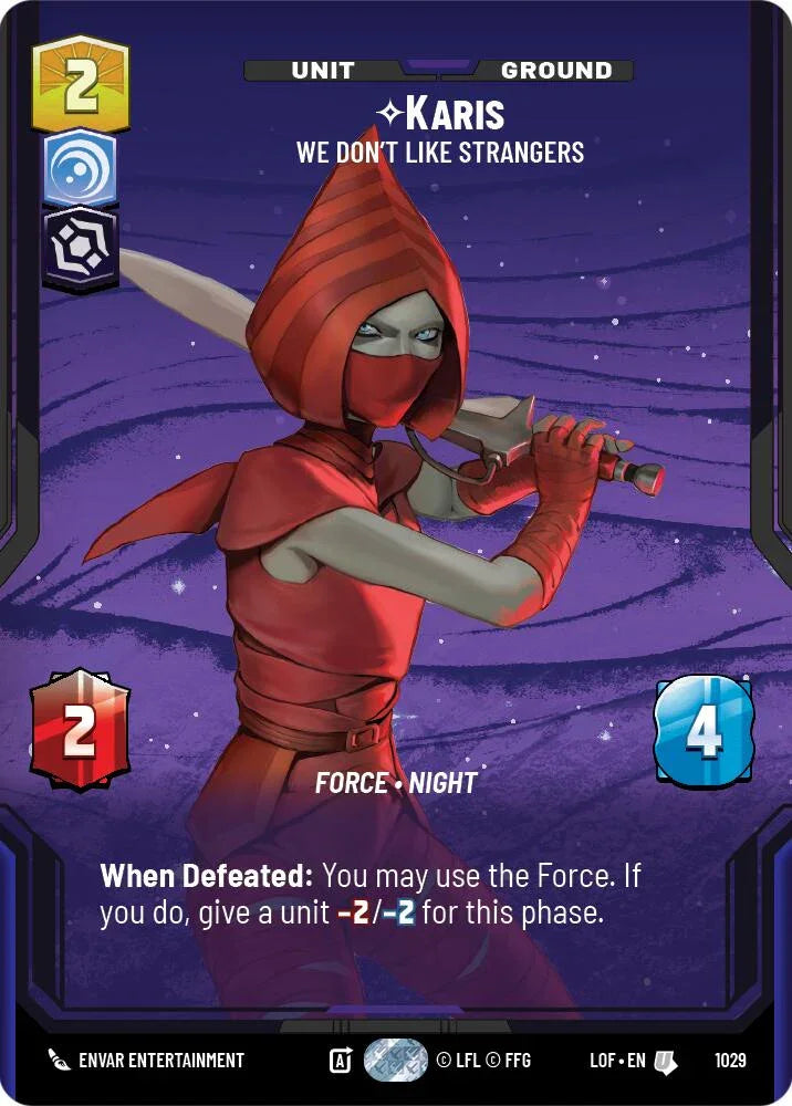 Karis (1029) - We Don't Like Strangers (Prestige) (1029) [Legends of the Force] (ONLINE ORDER ONLY)