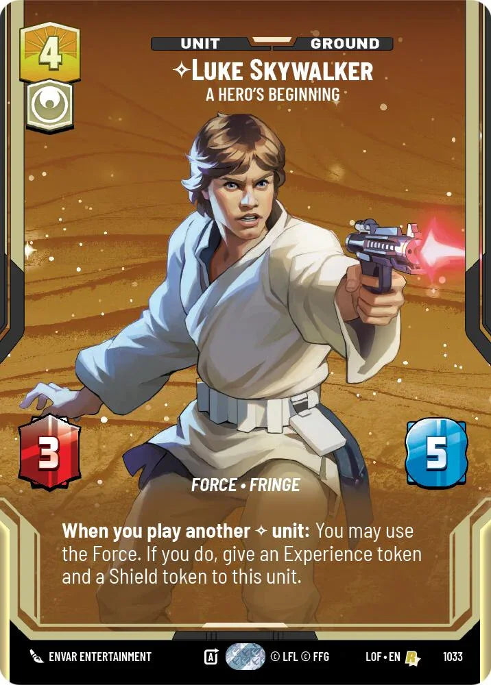 Luke Skywalker (1033) - A Hero's Beginning (Prestige) (1033) [Legends of the Force] (ONLINE ORDER ONLY)