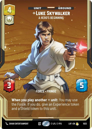 Luke Skywalker (1033) - A Hero's Beginning (Prestige) (1033) [Legends of the Force] (ONLINE ORDER ONLY)