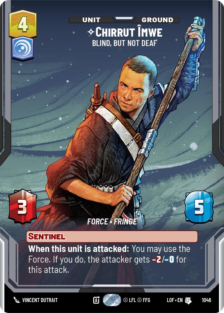 Chirrut Imwe (1046) - Blind, but not Deaf (Prestige) (1046) [Legends of the Force] (ONLINE ORDER ONLY)