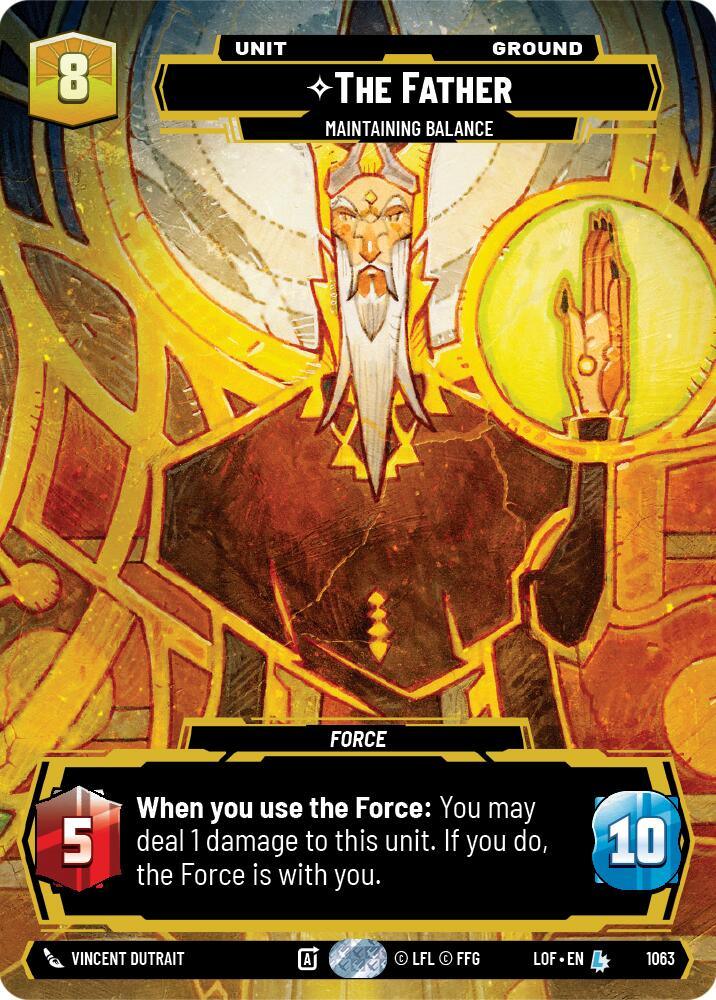 The Father (1063) - Maintaining Balance (Prestige) (1063) [Legends of the Force] (ONLINE ORDER ONLY)