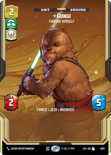 Gungi (1083) - Finding Himself (Prestige Foil) (1083) [Legends of the Force] (ONLINE ORDER ONLY)