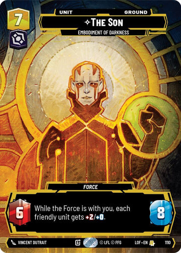 The Son (1110) - Embodiment of Darkness (Prestige Foil) (1110) [Legends of the Force] (ONLINE ORDER ONLY)