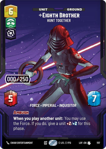 Eighth Brother (1117) - Hunt Together (Serialized) (1117) [Legends of the Force] (ONLINE ORDER ONLY)