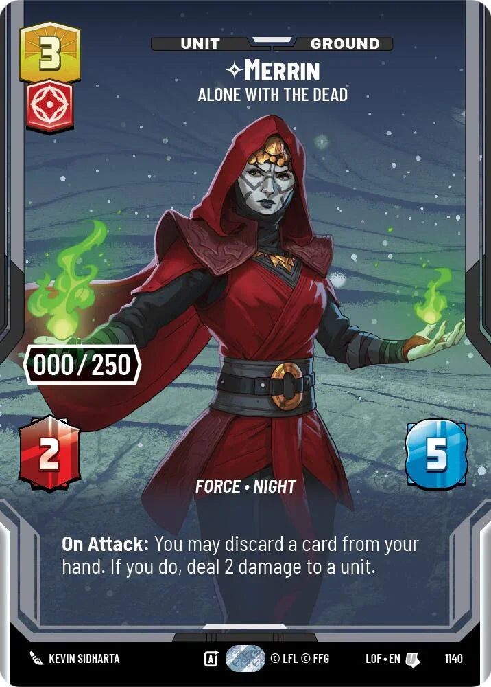 Merrin (1140) - Alone with the Dead (Serialized) (1140) [Legends of the Force] (ONLINE ORDER ONLY)