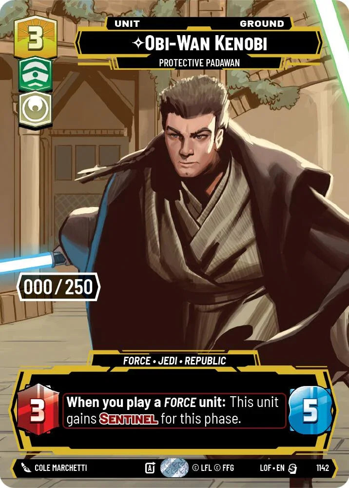 Obi-Wan Kenobi (1142) - Protective Padawan (Serialized) (1142) [Legends of the Force] (ONLINE ORDER ONLY)