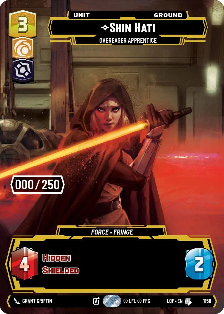 Shin Hati (1158) - Overeager Apprentice (Serialized) (1158) [Legends of the Force] (ONLINE ORDER ONLY)