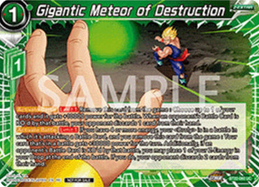 Gigantic Meteor of Destruction (Deluxe Pack 2025 Vol.2) (BT22-060) [Promotion Cards] (ONLINE ORDER ONLY)