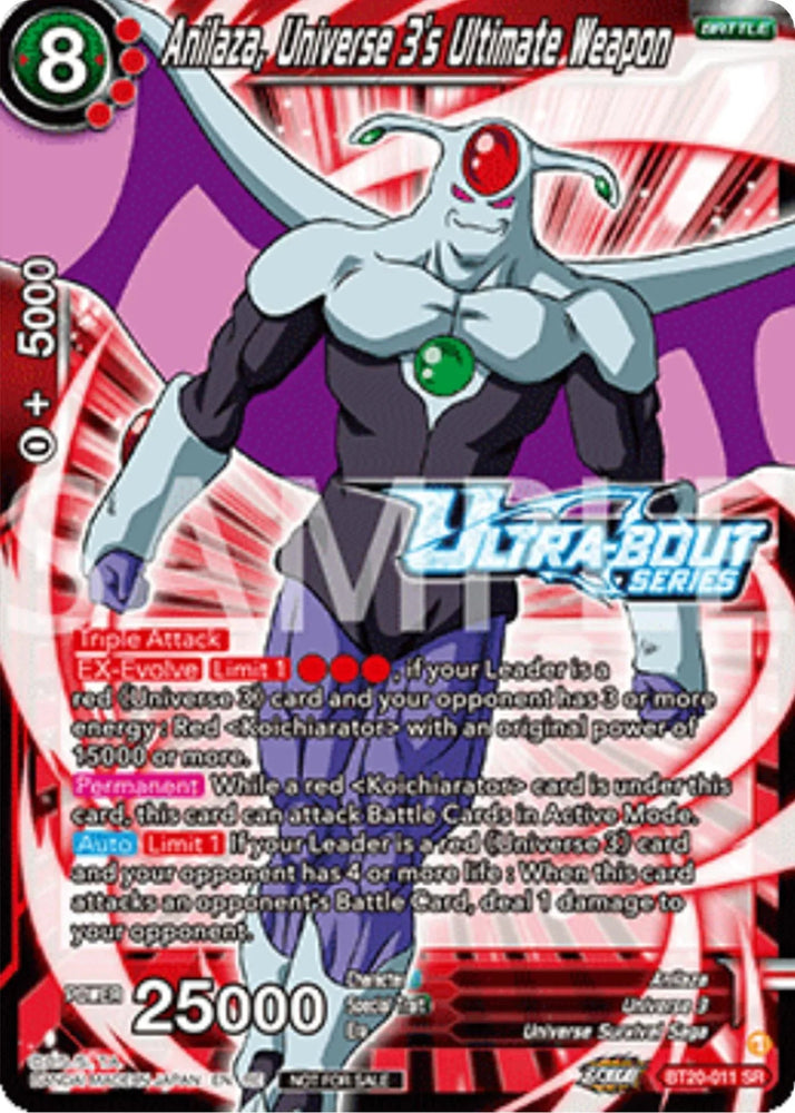 Anilaza, Universe 3's Ultimate Weapon (Event Pack 17) (BT20-011) [Promotion Cards] (ONLINE ORDER ONLY)