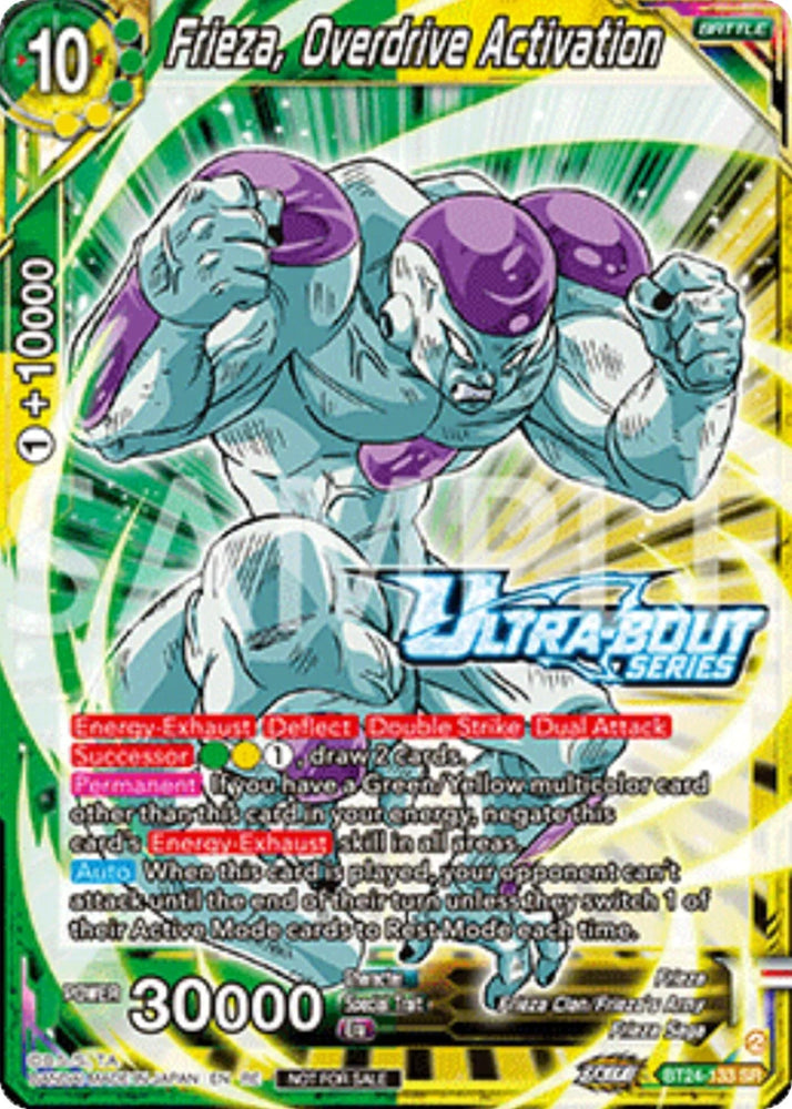 Frieza, Overdrive Activation (Event Pack 17) (BT24-133) [Promotion Cards] (ONLINE ORDER ONLY)
