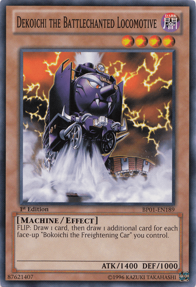 Dekoichi the Battlechanted Locomotive [BP01-EN189] Common (ONLINE ORDER ONLY)