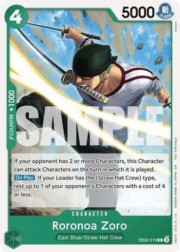 Roronoa Zoro (Tournament Pack 2025 Vol. 3) [One Piece Promotion Cards] (ONLINE ORDER ONLY)